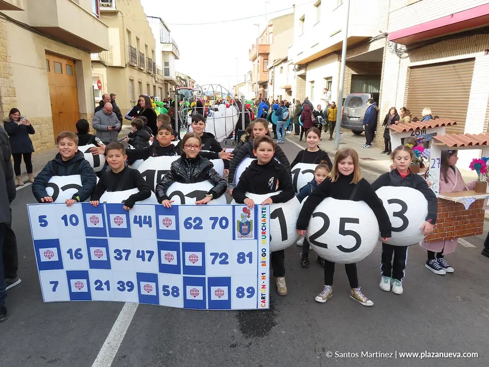 1&ordm; premio infantil grupos del Carnaval de Murchante