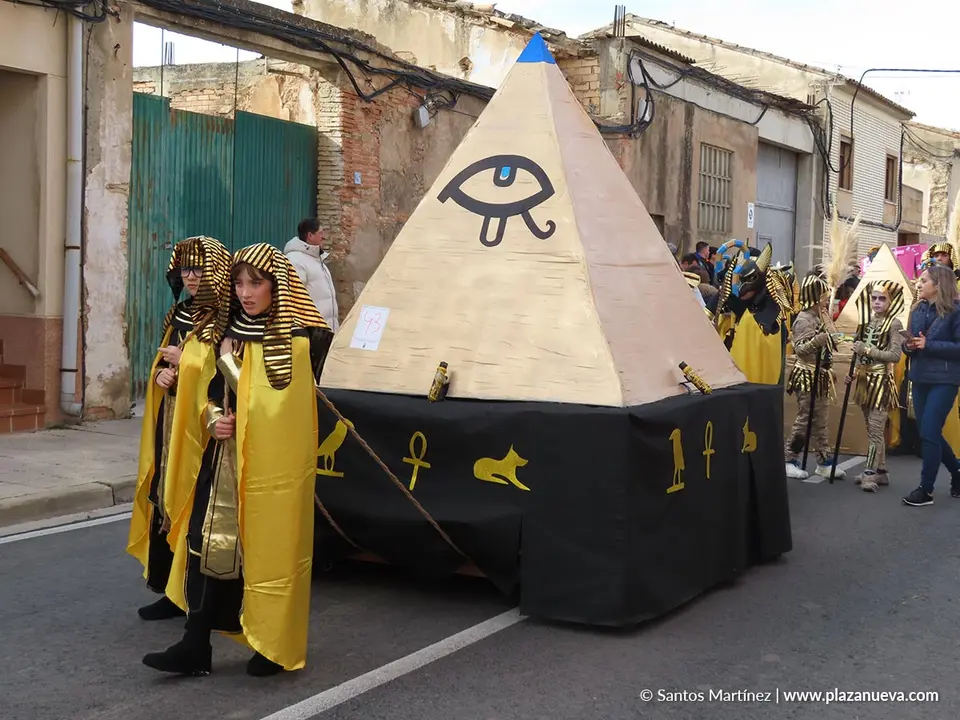 1&ordm; premio adultos grupo del Carnaval de Murchante