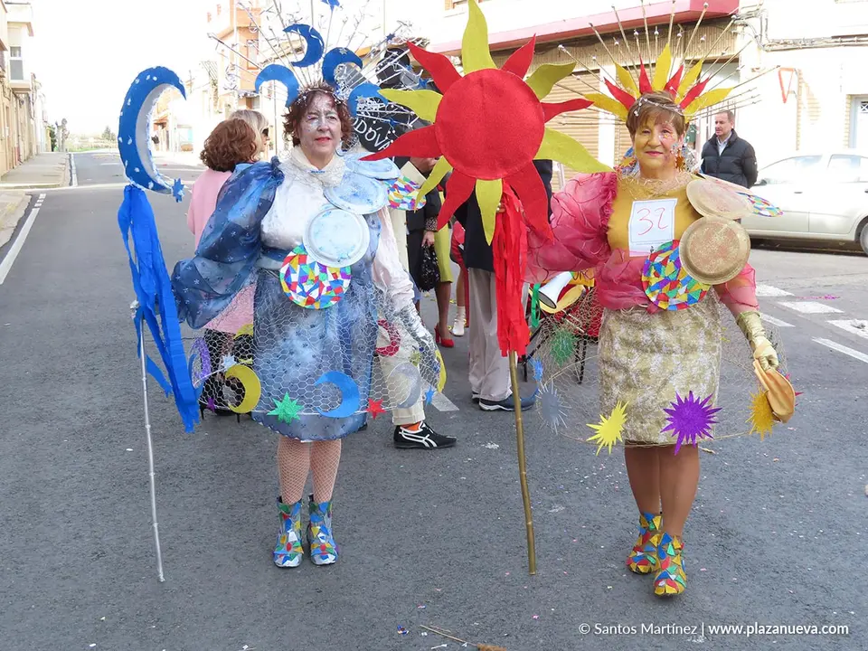 1&ordm; premio individual parejas adultos del Carnaval de Murchante
