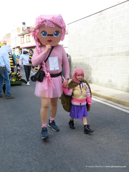 1&ordm; premio individual parejas infantil del Carnaval de Murchante