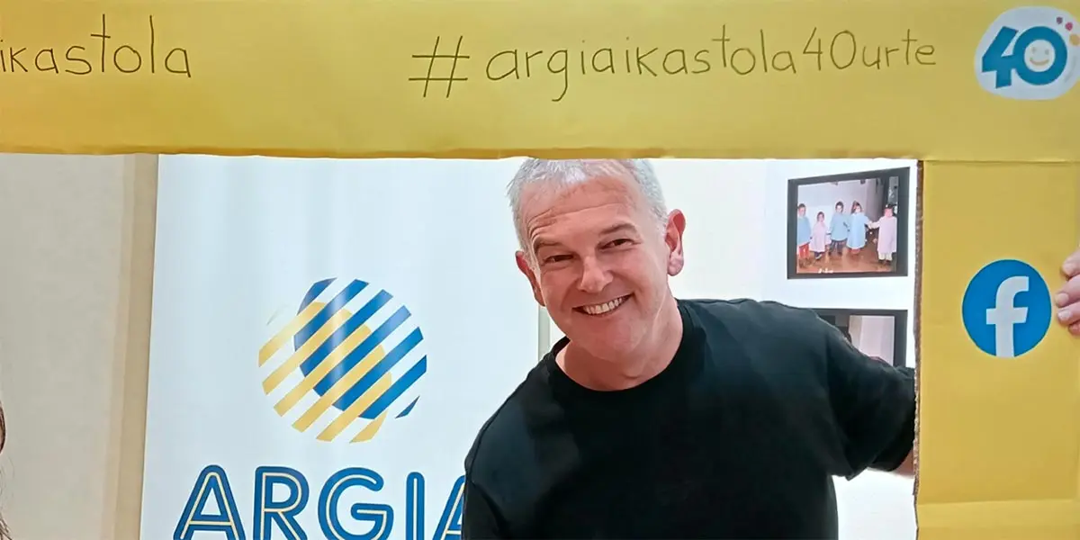 Garikoitz Urbizu Ulacia, director de Argia Ikastola