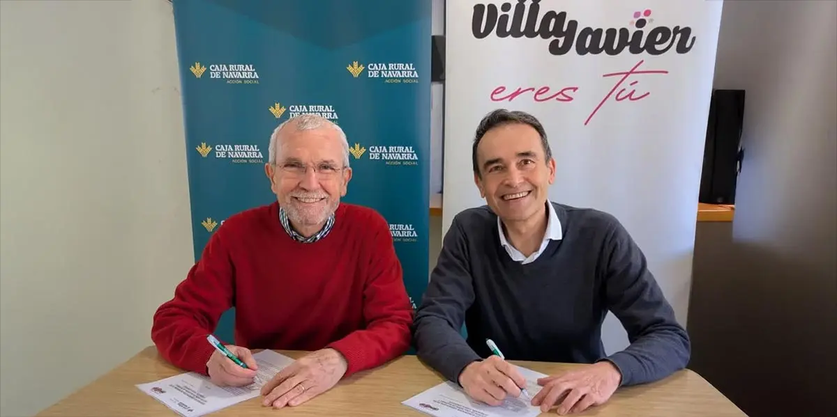 Acci&oacute;n Social de Caja Rural de Navarra y la Fundaci&oacute;n Tudela Comparte firman un convenio para mejorar infraestructuras, alimentos y formaci&oacute;n para familias vulnerables en Tudela y la Ribera