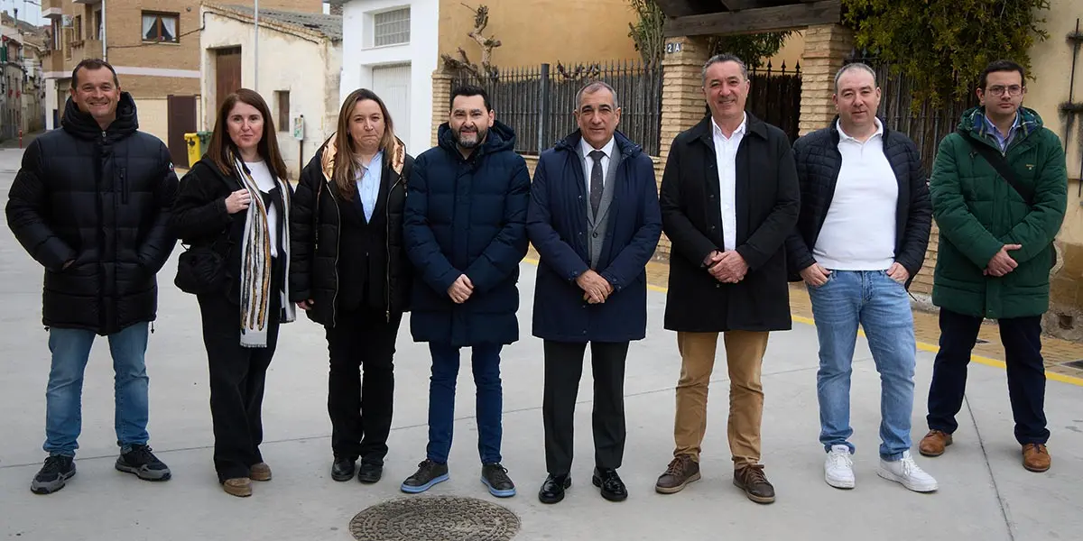 Arguedas ha inaugurado la renovaci&oacute;n integral de las calles Santa B&aacute;rbara y San Isidro tras una inversi&oacute;n de 433.878 euros