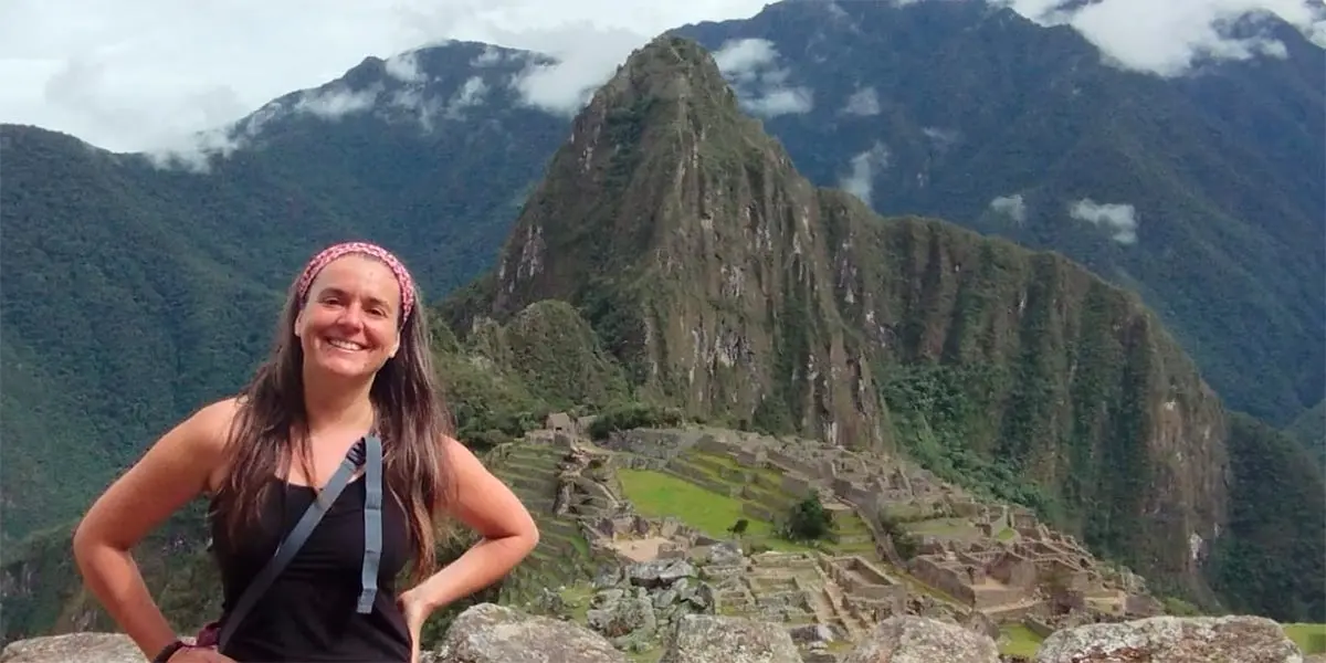 Patricia Jim&eacute;nez Orduna en su viaje