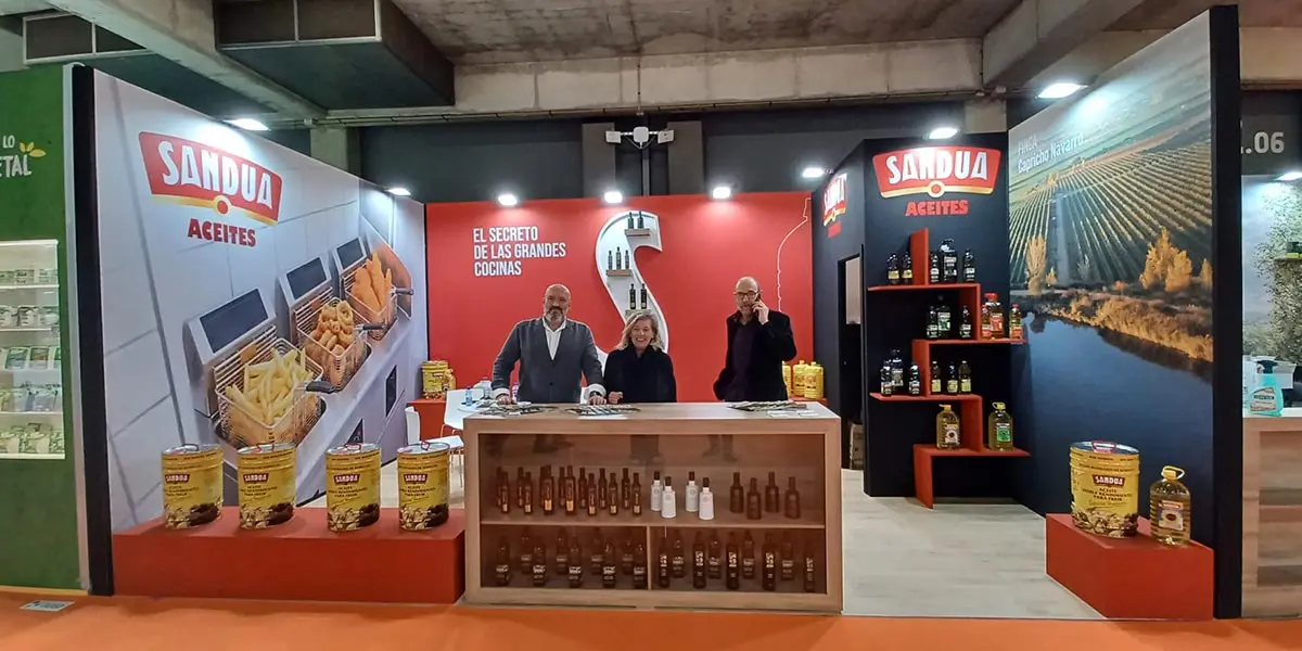 Aceites Sand&uacute;a presenta en Alimentaria 2026 su apuesta por la innovaci&oacute;n en aceites para horeca e industria alimentaria