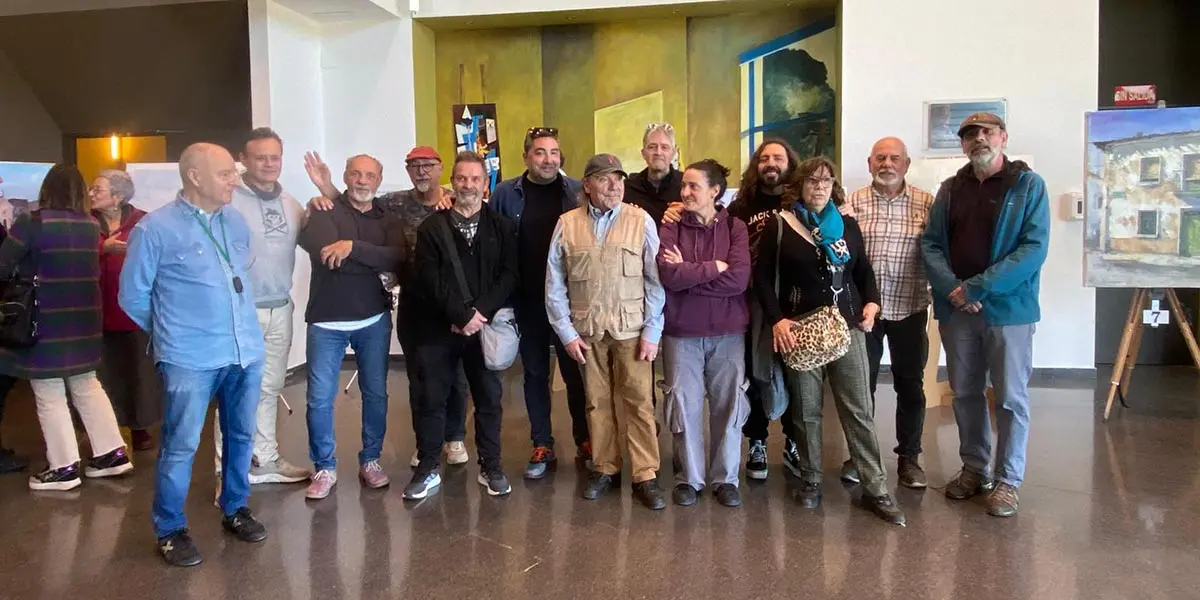 Ribaforada reuni&oacute; a 23 artistas de toda Espa&ntilde;a en su VIII Concurso de Pintura al Aire Libre