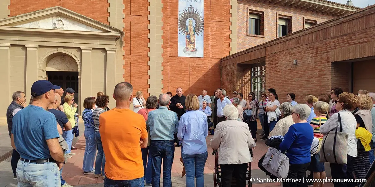 Vecinos de Murchante visitan el Monasterio de Monteagudo 6