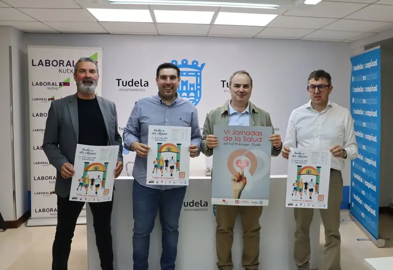 Presentaci&oacute;n de la XLV Carrera Popular Vuelta a la Mejana y la VI Marcha por la Salud de Tudela