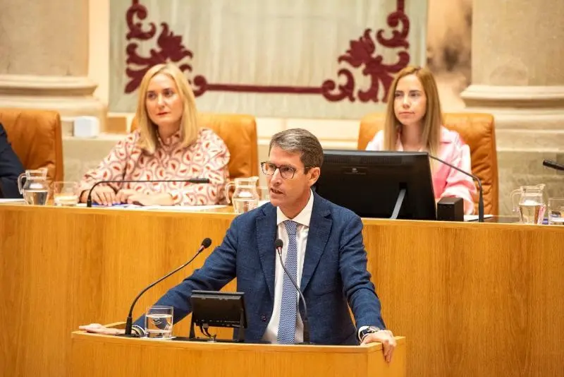 Archivo - El presidente del Gobierno riojano, Gonzalo Capell&aacute;n