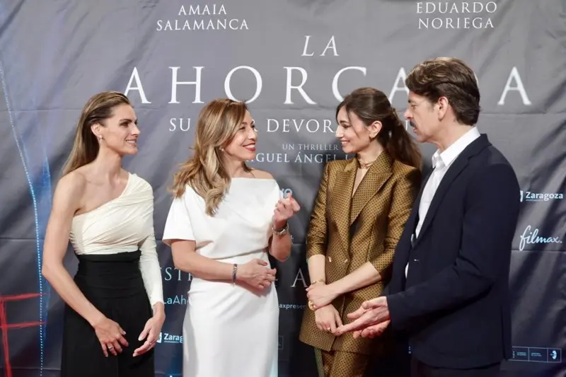 El nuevo largometraje de Miguel &Aacute;ngel Lamata, 'La Ahorcada', protagonizado por Amaia Salamanca y Eduardo Noriega, tambi&eacute;n ha sido rodado en Zaragoza.