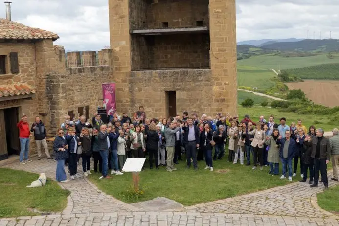 Celebraci&oacute;n del 'D&iacute;a del Vino D.O.' en el Cerco de Artajona.