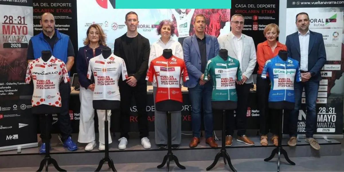 La Vuelta Navarra 2026 se present&oacute; recientemente en el Navarra Arena