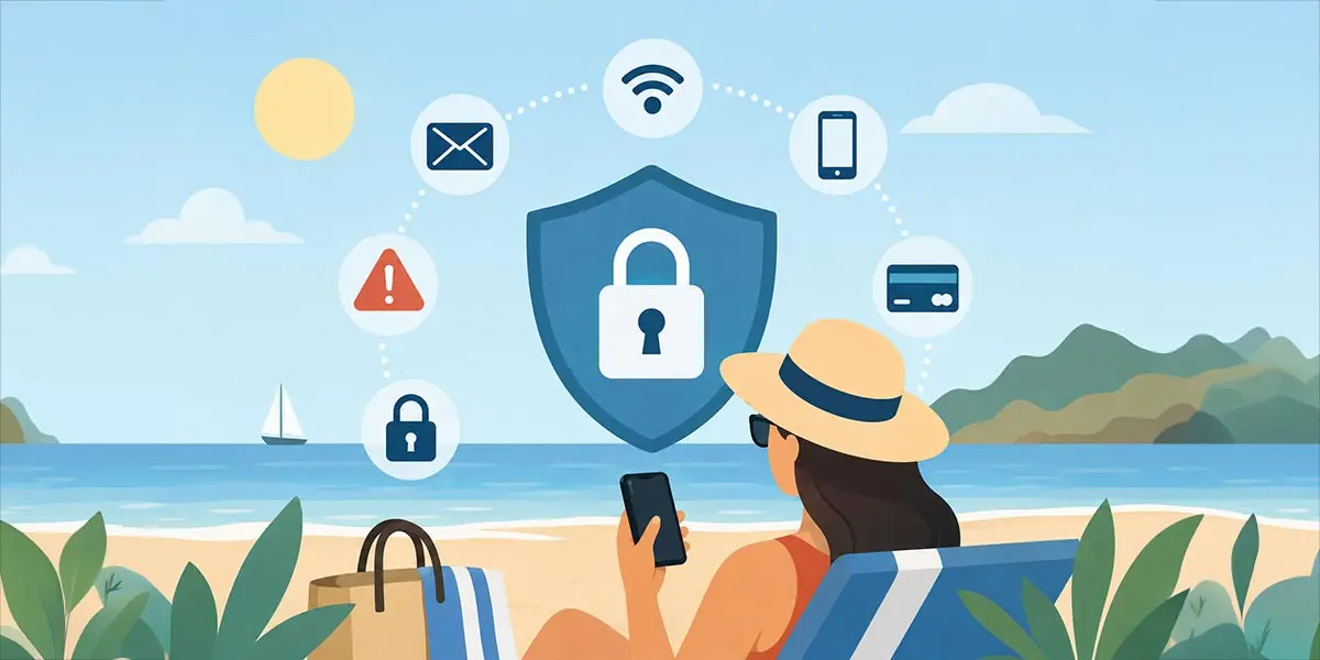 Ciberseguridad en verano y fiestas