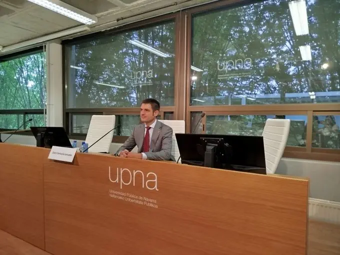 El responsable de la Prueba de Acceso a la Universidad, Ekaitz Santazilia