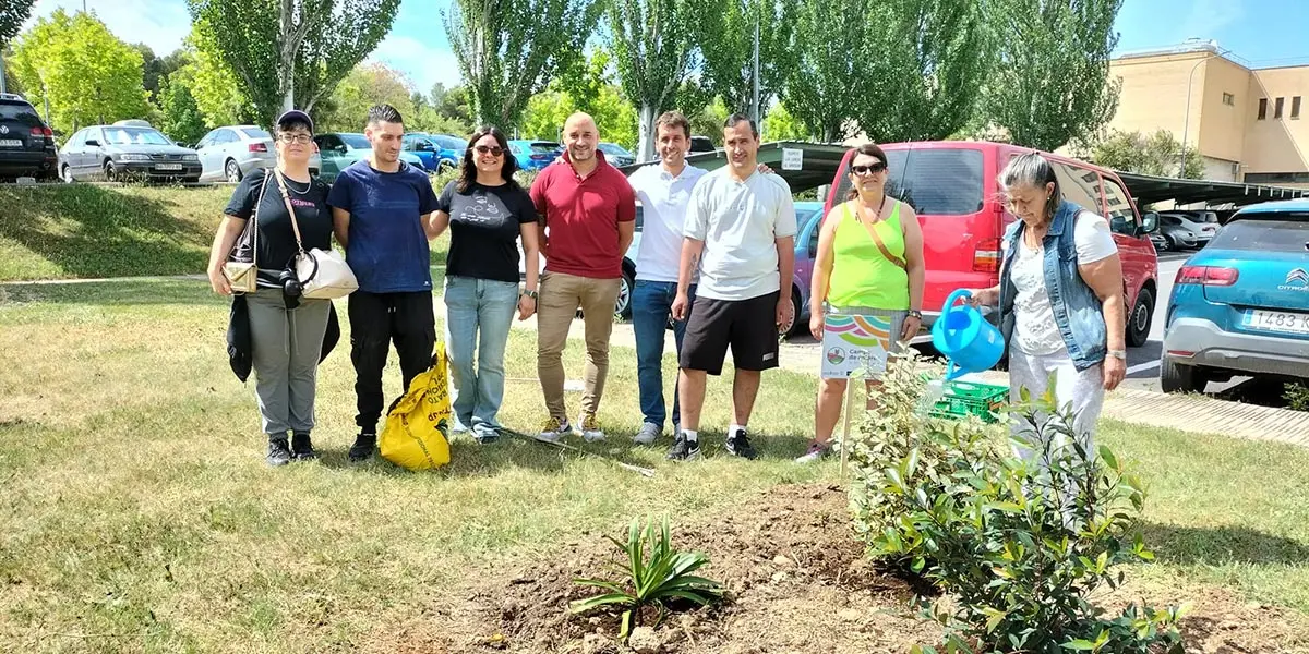 AMIMET y el &Aacute;rea de Salud de Tudela han desarrollado una nueva plantaci&oacute;n dentro del proyecto &lsquo;Campo de Colores&rsquo; 