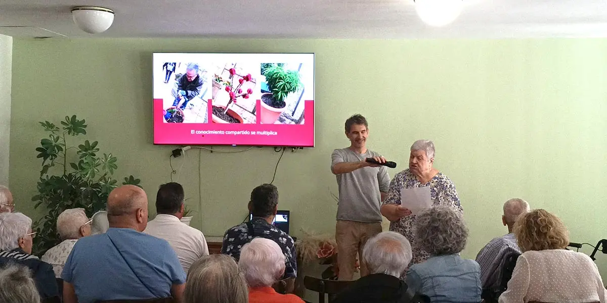 La Real Casa Misericordia de Tudela y Avanvida presentaron &lsquo;Intercambiando Saberes&rsquo;