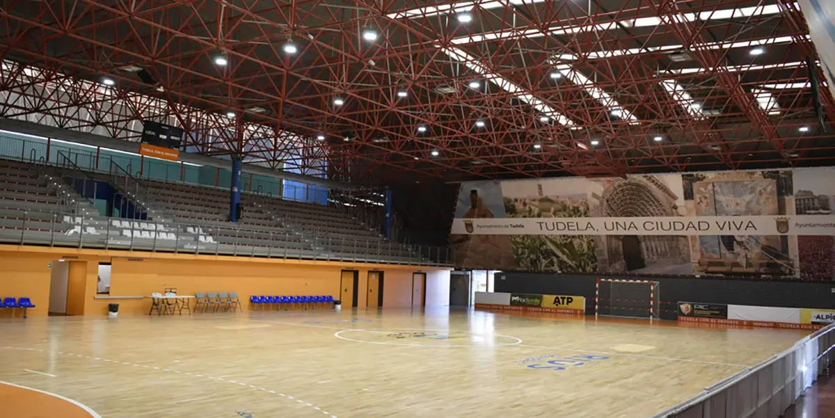 Pabell&oacute;n del Polideportivo Municipal Ciudad de Tudela