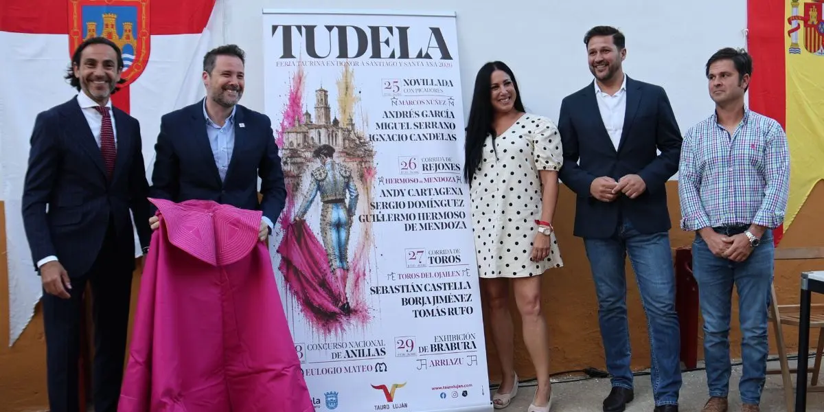 La Plaza de Toros de Tudela acogi&oacute; la presentaci&oacute;n oficial de los carteles de la Feria Taurina 2026, que se celebrar&aacute; del 25 al 29 de julio