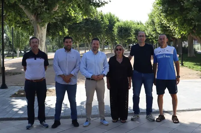 Presentaci&oacute;n en Tudela del Campeonato de Espa&ntilde;a de Triatl&oacute;n