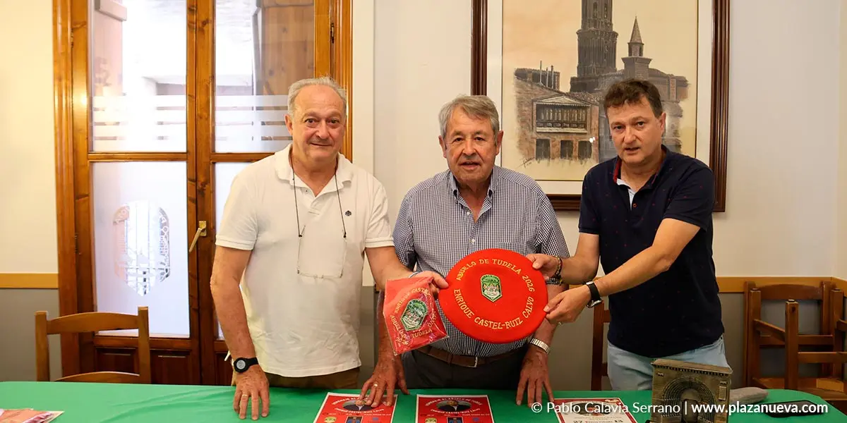 Enrique Castel Ruiz ser&aacute; homenajeado como Abuelo de Tudela 2026 por la Pe&ntilde;a La Jota el pr&oacute;ximo 25 de julio