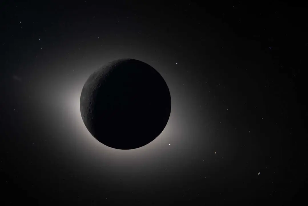 Archivo - La Luna eclipsa totalmente el Sol en una imagen captada por la nave espacial Orion durante la misi&oacute;n Artemis II, a 6 de abril de 2026. La misi&oacute;n Artemis II se encuentra ya de vuelta a la Tierra tras haber completado su recorrido alrededor de la 