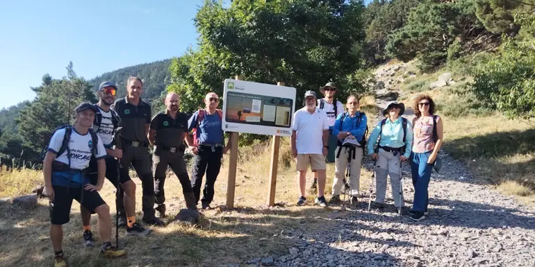 Inauguraci&oacute;n Senda Novella en el Moncayo
