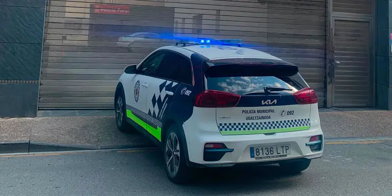 Polic&iacute;a local Tafalla