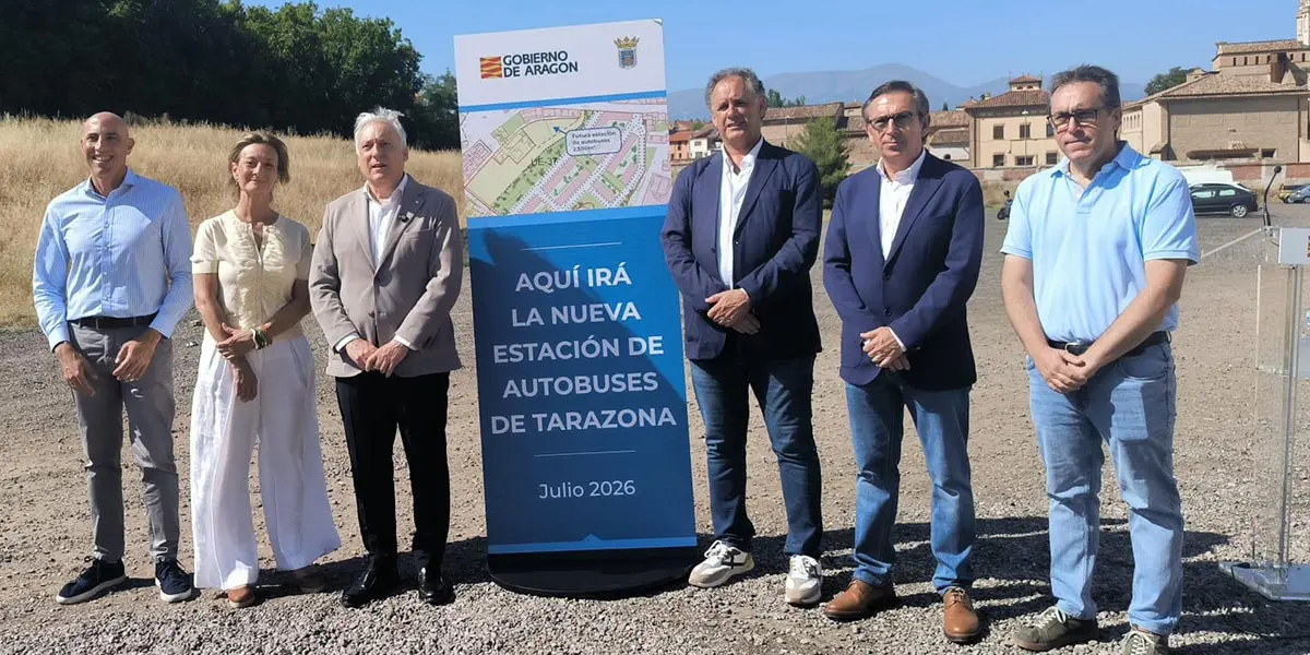 El acuerdo fue firmado por el consejero de Vivienda, Fomento, Log&iacute;stica y Cohesi&oacute;n Territorial, Octavio L&oacute;pez; el alcalde de Tarazona, Tono Jaray; y la directora gerente de Suelo y Vivienda de Arag&oacute;n (SVA), Inmaculada Aured