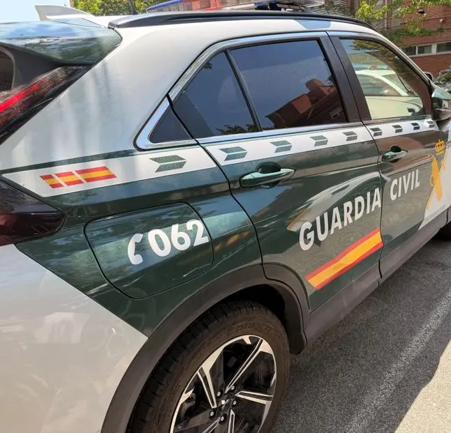 Veh&iacute;culo de la Guardia Civil.