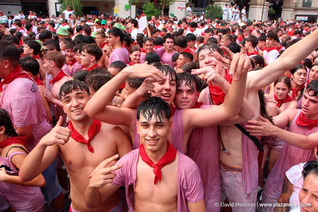 Fiestas de Tudela 2026 despu&eacute;s del cohete 1