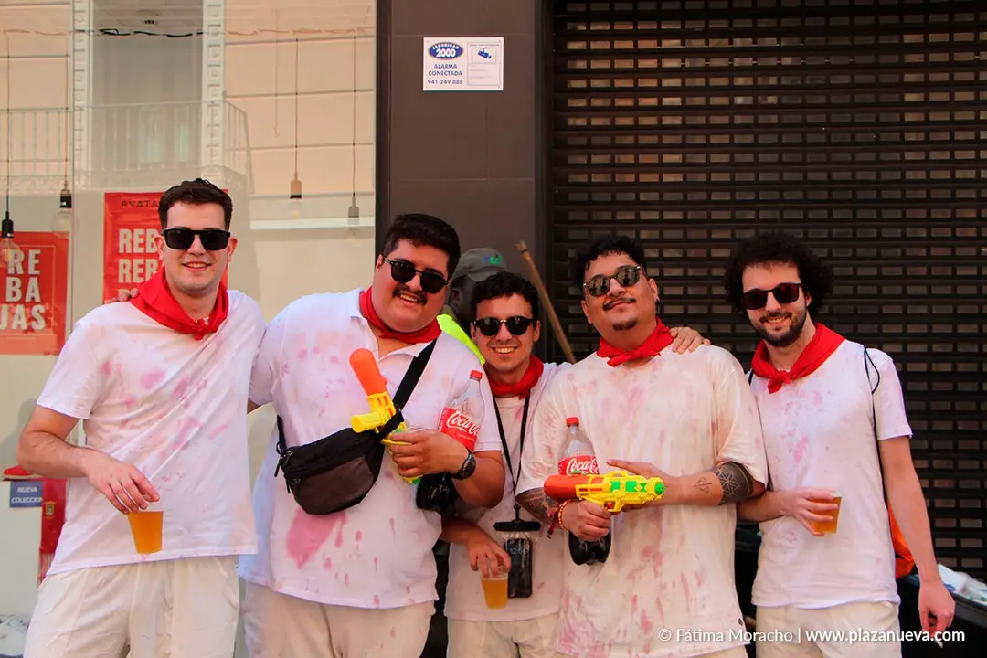 Fiestas de Tudela 2026 despu&eacute;s del cohete 117
