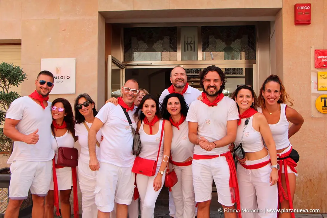 Fiestas de Tudela 2026 despu&eacute;s del cohete 121