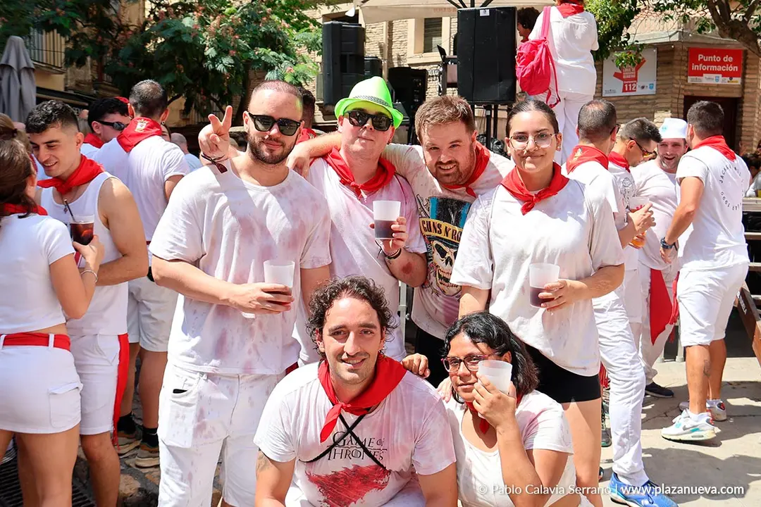 Fiestas de Tudela 2026 despu&eacute;s del cohete 146