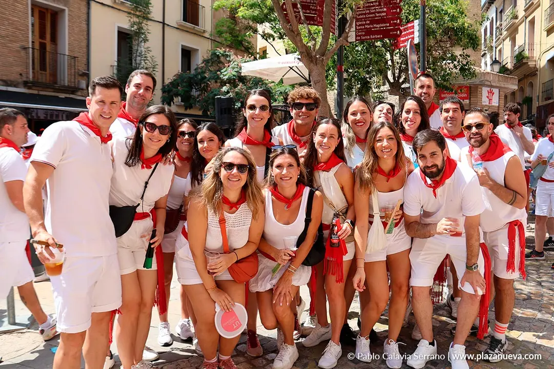 Fiestas de Tudela 2026 despu&eacute;s del cohete 145