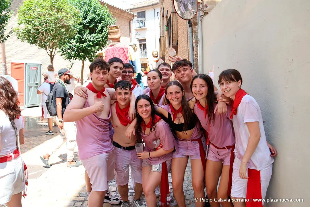 Fiestas de Tudela 2026 despu&eacute;s del cohete 156