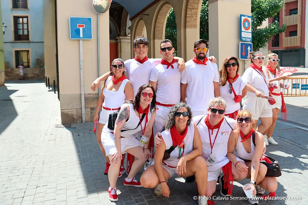 Fiestas de Tudela 2026 despu&eacute;s del cohete 160