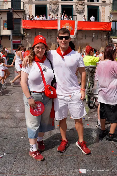Fiestas de Tudela 2026 Imposici&oacute;n pa&ntilde;uelo rojo 167