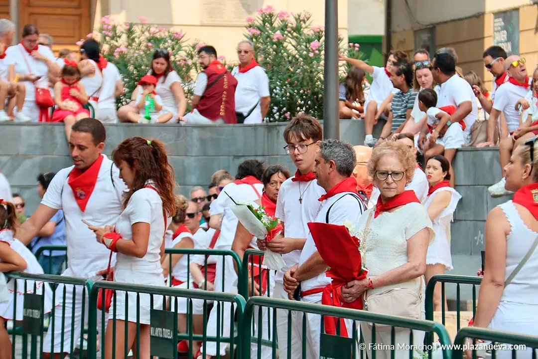 Fiestas de Tudela 2026 Ofrenda floral 1