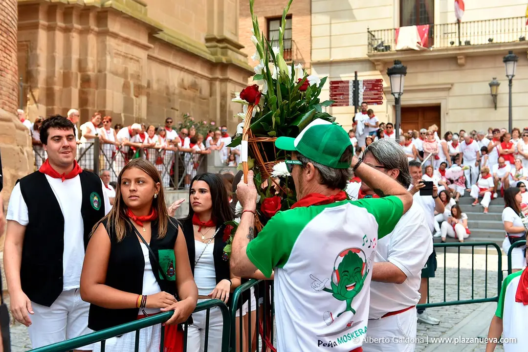 Fiestas de Tudela 2026 Ofrenda floral 60