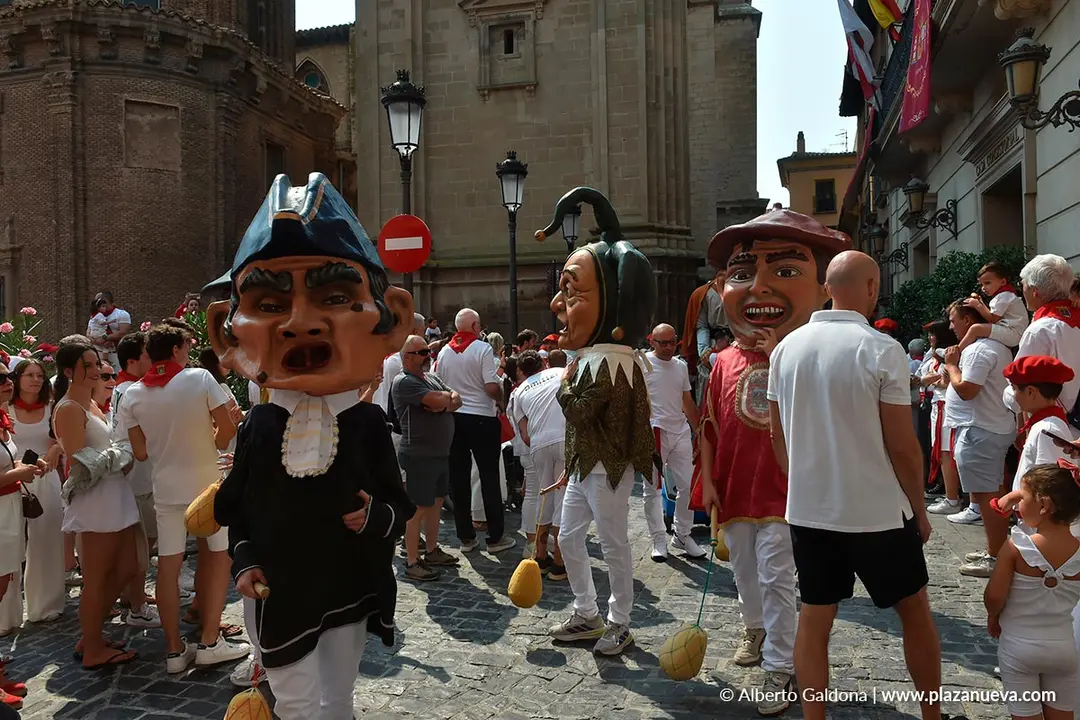 Fiestas de Tudela 2026 Desfile de gigantes y cabezudos 7