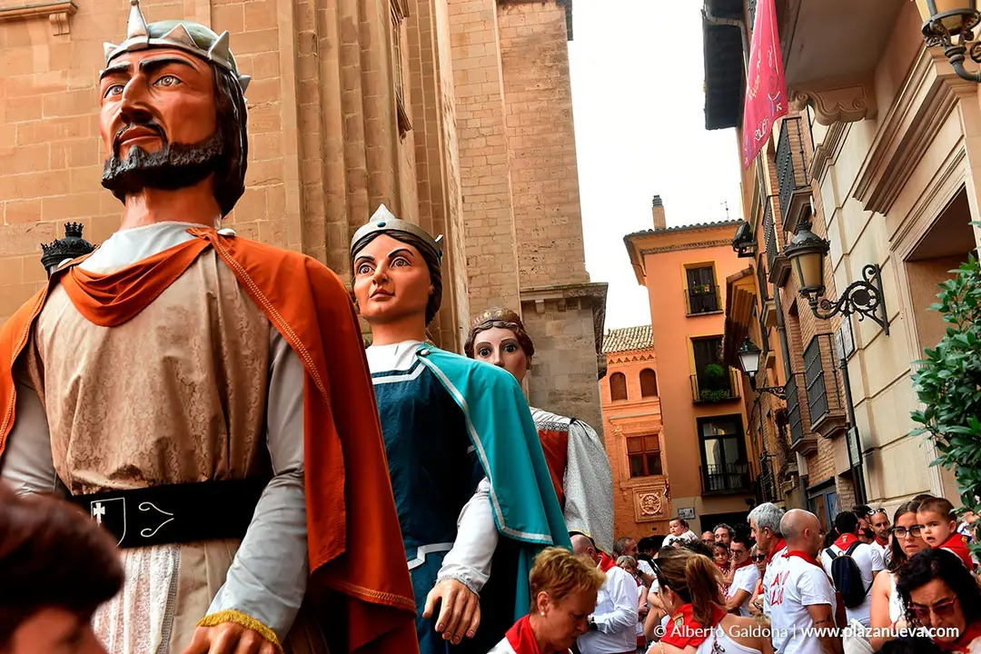 Fiestas de Tudela 2026 Desfile de gigantes y cabezudos 9