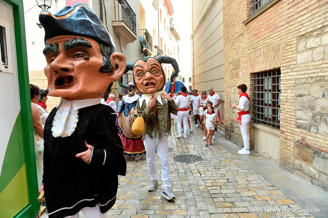 Fiestas de Tudela 2026 Desfile de gigantes y cabezudos 11