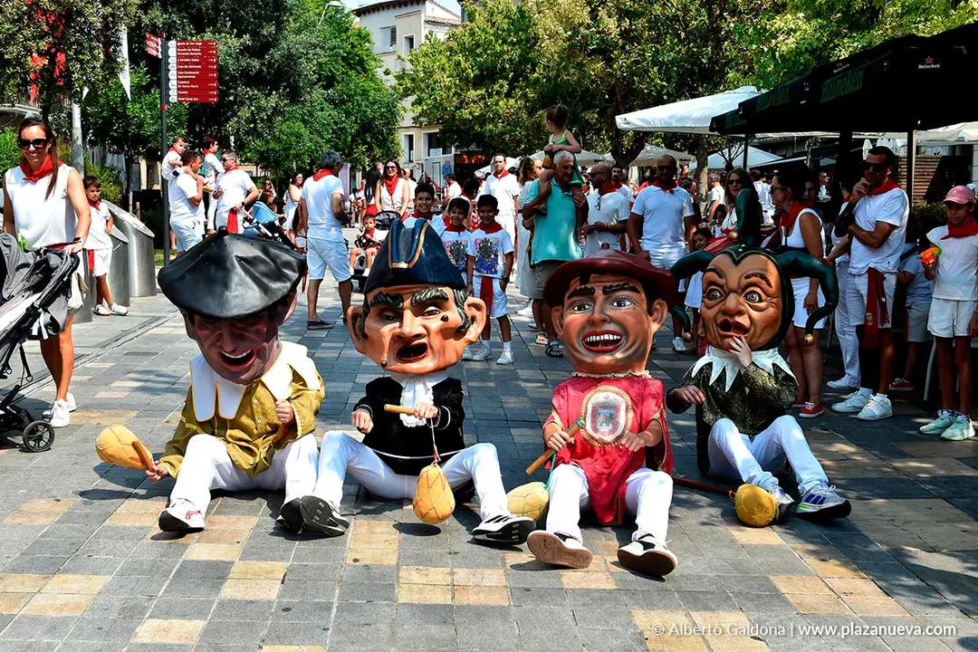 Fiestas de Tudela 2026 Desfile de gigantes y cabezudos 21