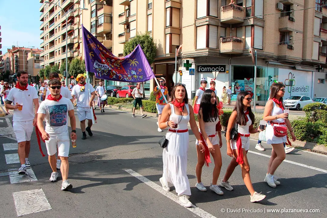 Fiestas de Tudela 2026 Subida pe&ntilde;as 12