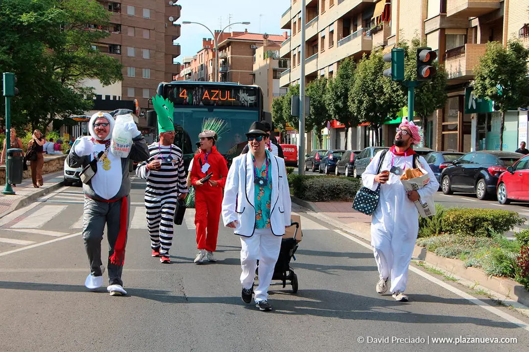 Fiestas de Tudela 2026 Subida pe&ntilde;as 14