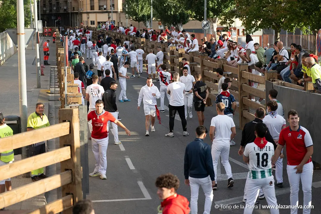 Fiestas de Tudela 2026 Encierro d&iacute;a 27 11