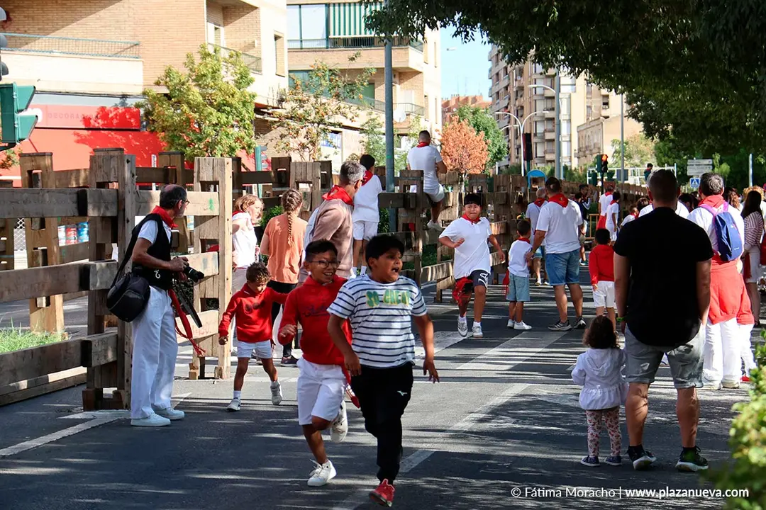 Fiestas de Tudela 2026 Encierrillo infantil 2