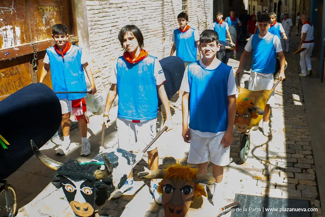 Fiestas de Tudela 2026 Encierro txiki en la R&uacute;a 4