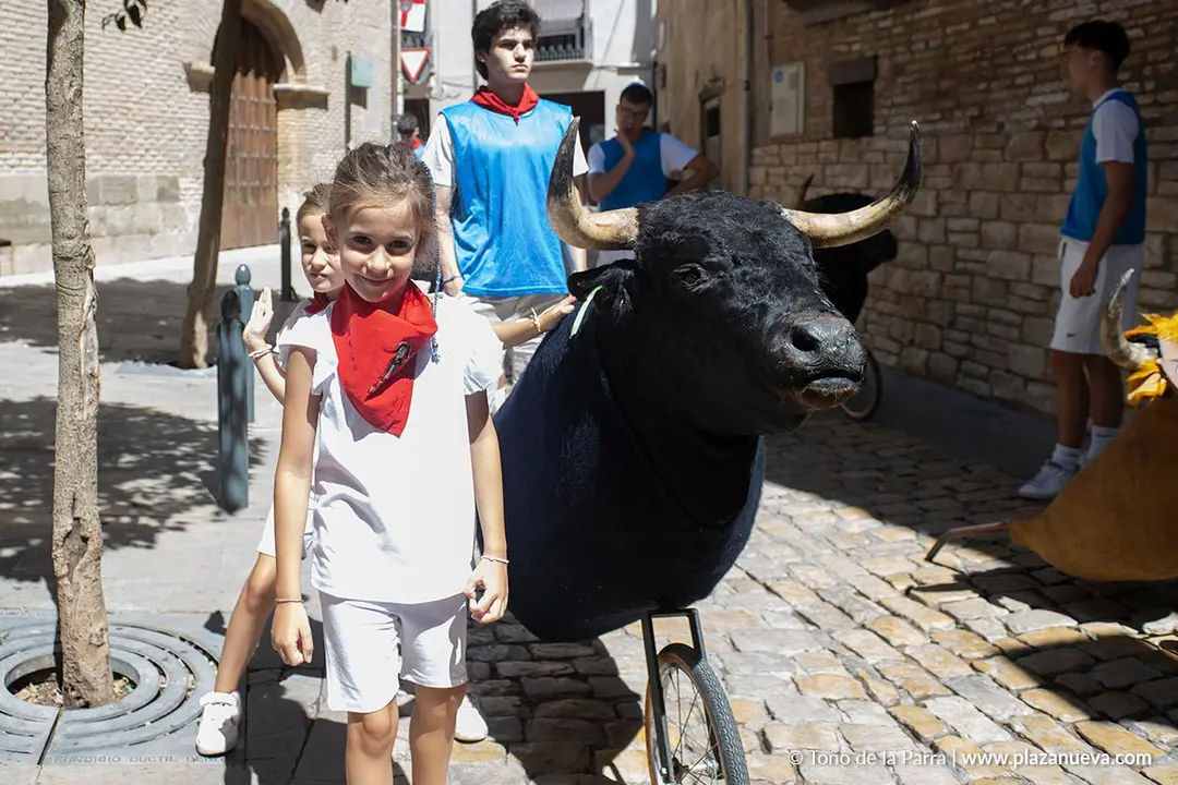 Fiestas de Tudela 2026 Encierro txiki en la R&uacute;a 5