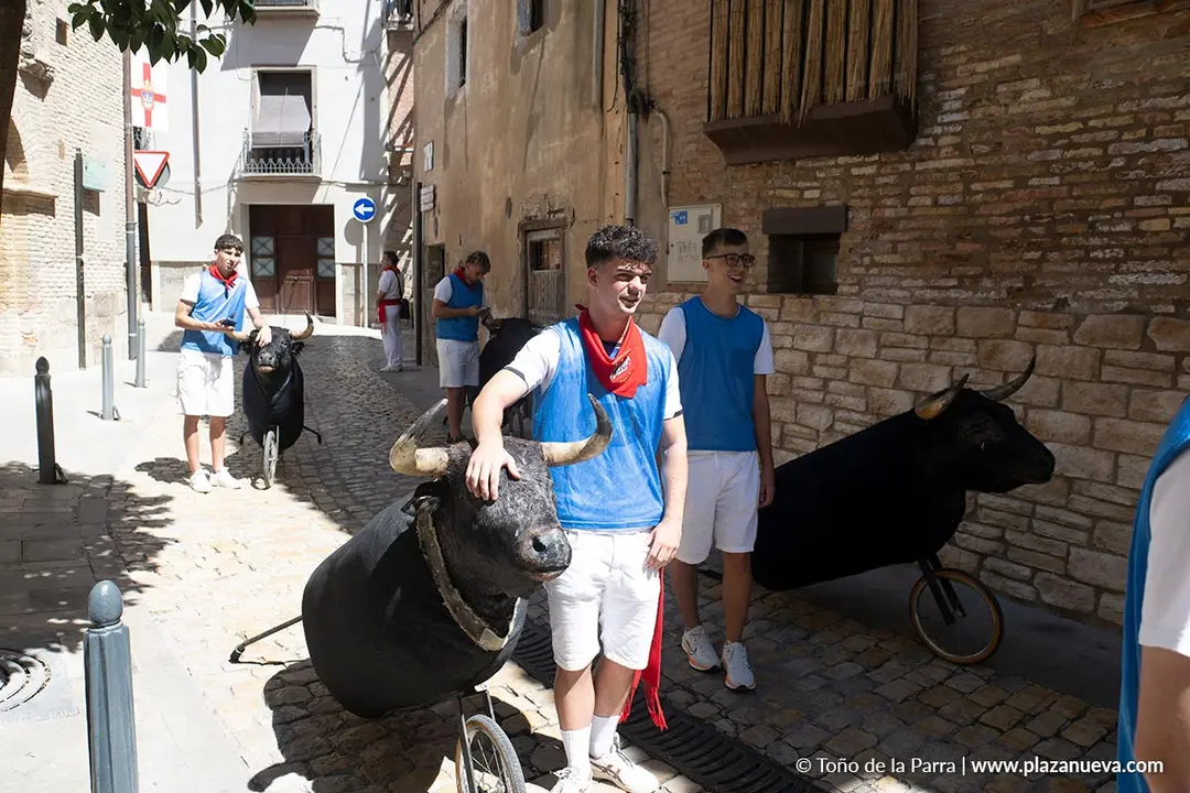 Fiestas de Tudela 2026 Encierro txiki en la R&uacute;a 6